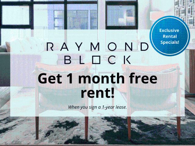 Raymond Block 2 Bedroom Loft, 2 Bathroom + Loft [object Promise] for Rent