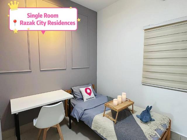 Razak City Residence | Near LRT | Fully Furnished Single Room