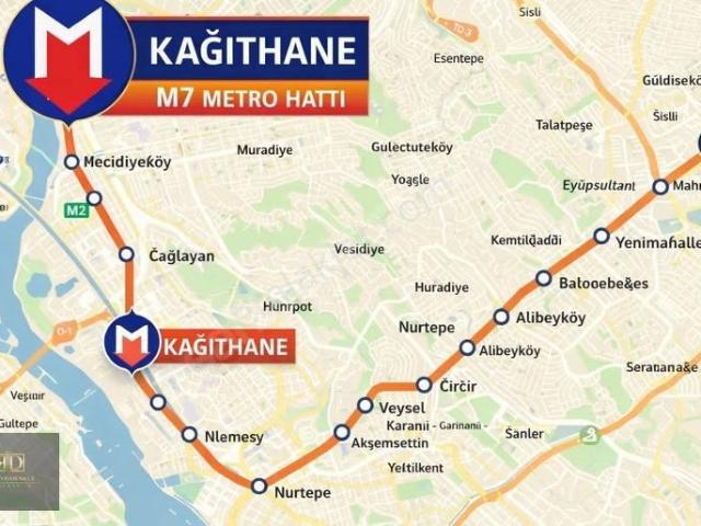 Rd'den Kağıtahne Merkezde Tapu Masrafsız Yeni Binada Lüks Daire