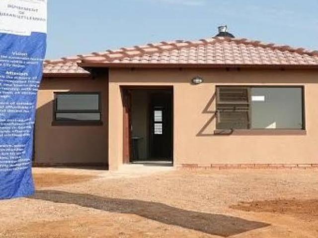 RDP HOUSE FOR SALE CALL MR MABASO 0824233668