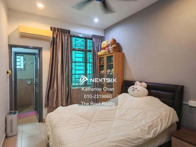 热门地点 双层End Lot #Mutiara Rini #Taman Mutiara Utama【4房3厕】20×65 Built up 1832sqft Freehold️ 保安区 Selling RM750K Bank Value RM780K–850K