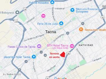 Remate Terreno centrico Tacna 7000m2