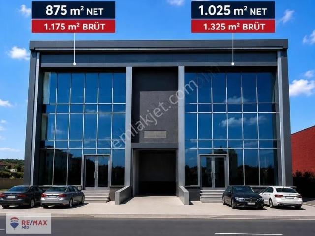 Re/max Mid'den 1325 M² Kiralık Ticariler Plaza & Showroom & Depo