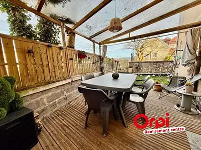 Remiremont 88200 Achat / Vente appartement 4 pièces t4 jardin
