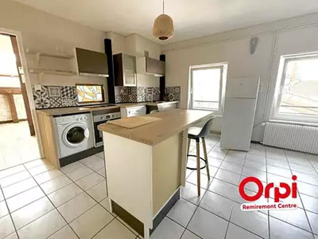Remiremont 88200 Location appartement 4 pièces t4 jardin cave