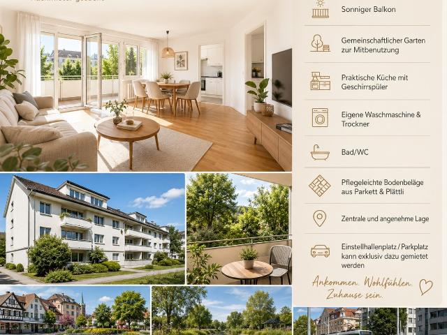 Rent a 3 ½ rooms duplex in Reinach Flatfox