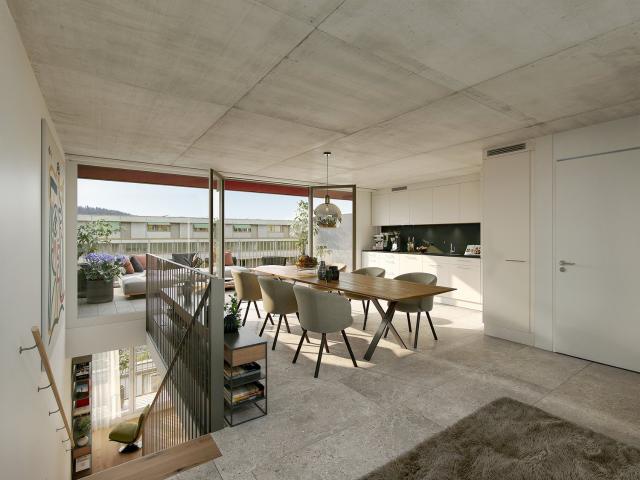 Rent a 4 ½ rooms attic flat in Zürich Flatfox