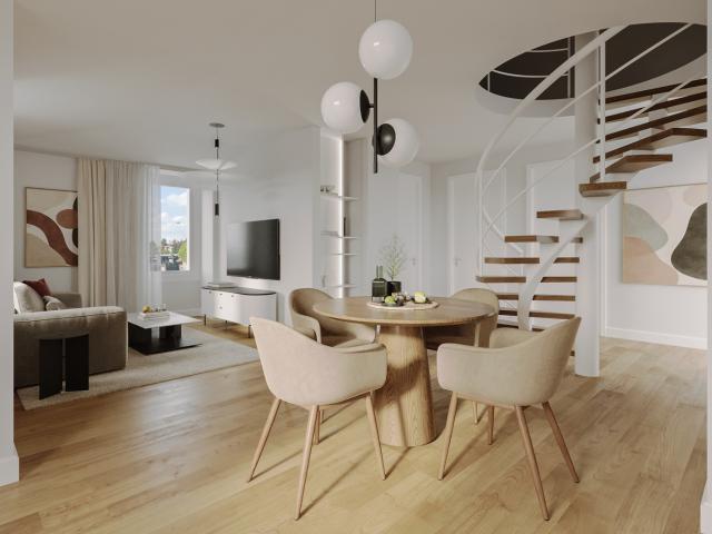Rent a 4 ½ rooms duplex in Zürich Flatfox