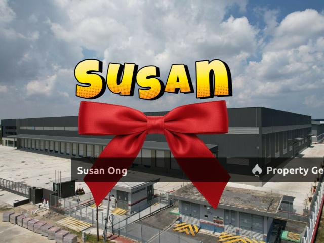 Rent facing main road 1.5 storey semi d factory Bandar Bukit raja
