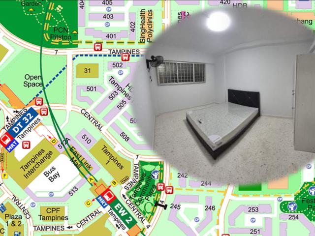Rent room near Tampines MRT