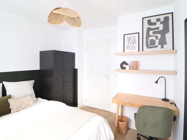 Rent this cocooning 10 m² bedroom in a coliving apartment in Schiltigheim ST75