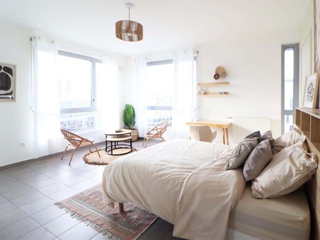 Rent this gorgeous 24 m² bedroom in coliving at Rosa Parks PA78