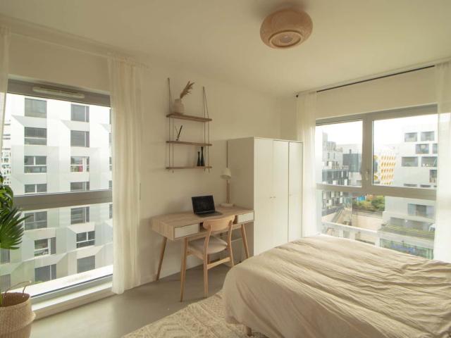 Rent this sleek 14 m² bedroom in coliving at Rosa Parks PA85