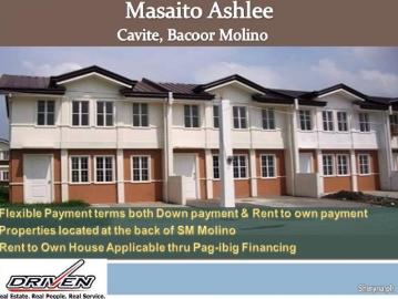 rent to own house & lot in bacoor, cavite