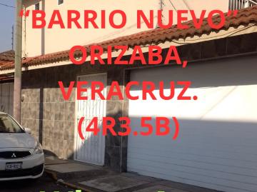 RENTA CASA RESIDENCIAL “BARRIO NUEVO” ORIZABA, VERACRUZ. 4R3.5B