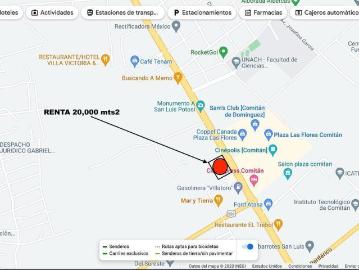 Renta de terreno en Comitan
