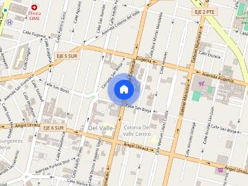 Renta de departamento Avenida Coyoacán #745, Colonia Del Valle Centro, C.P. 03100