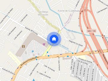 Renta de departamento en C. Prol. de la 6 Nte. 3803, San Diego los Sauces, 72768 San Andrés Cholula, Pue. #3803Int. 1202, Colonia Bosques de Granada, C.P. 72768
