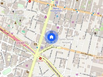 Renta de departamento en Actipan, Colonia Actipan, C.P. 03230