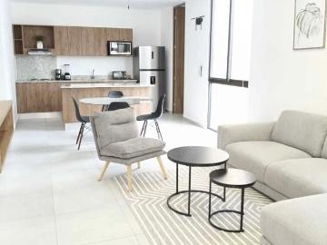 Renta de Departamento en Temoz?n Norte Con Equipamiento y Amueblado