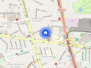 Renta de departamento en Virginia 53, Parque San Andrés, Coyoacán, 04040 Ciudad de México, CDMX #53, Colonia Parque San Andrés, C.P. 04040