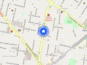 Renta departamento en Gral Mariano Escobedo, Colonia Popotla, C.P. 11400