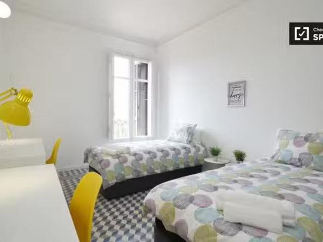 Bonito Elegante habitación en alquiler de 9 habitaciones apart.