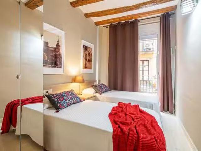 Bonito Piso de 1 habitación en Carrer del Portal Nou