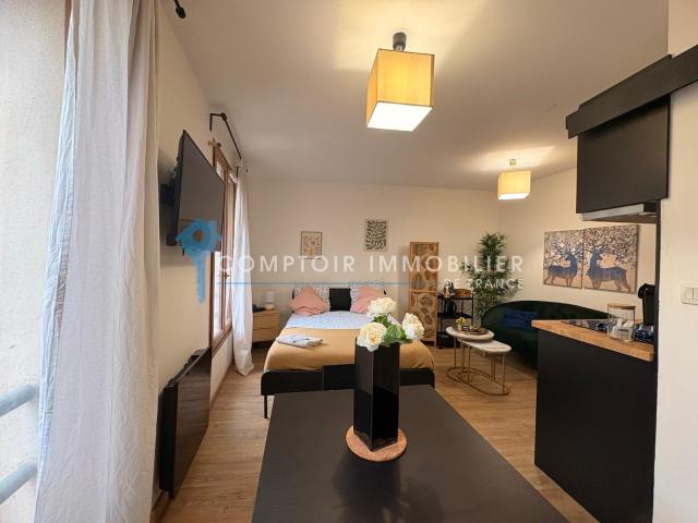 RENTABILITE 12% brut Studio de 22 m2 en Airbnb Centre ville de Fronton