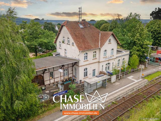 Rentables Mehrfamilienhaus der besonderen Art Umgebauter Bahnhof in Höxter, Lüchtringen!