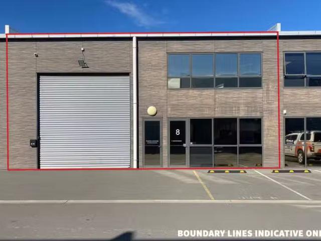 Nice 8/19 William Lewis Drive, Sockburn, NZ 8042 Industrial.