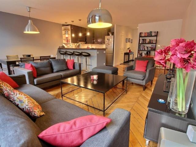 Rental Furnished Appartment 2 Rooms 65m², Paris Amsterdam Apartments for Rent