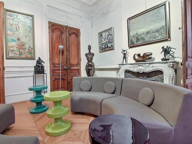 Rental Furnished Appartment 4 Rooms 210 m² Grands Boulevards Lafayette 75008 Paris