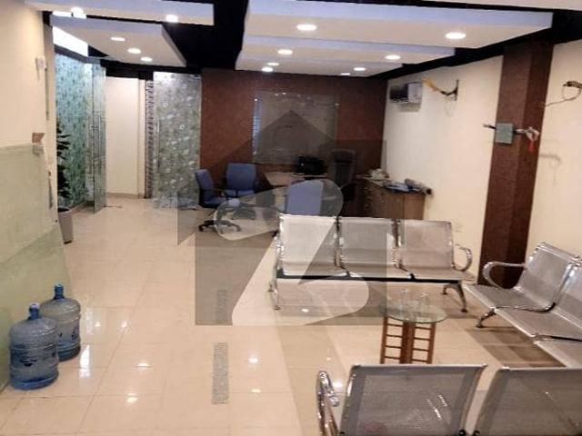 Rented out property for sale. Ittehad Commercial Ground 890 sqfeet +Mezzanine due to double Height