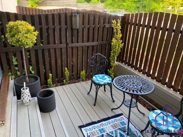 Renting 2 rooms apartment in Bellevue Copou +Parking +Garden Complex