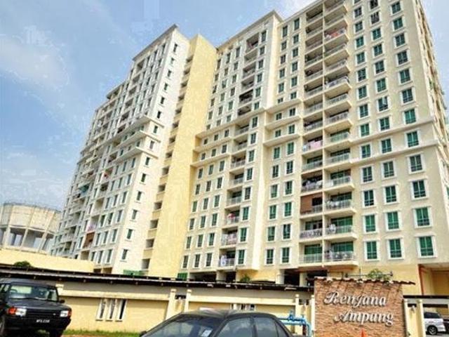 Renjana Ampang 1099sqf AmpangLow BookingRENOFLoan Tittle ready