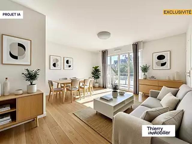 Rennes 35000 Achat / Vente appartement 2 pièces t2 parking