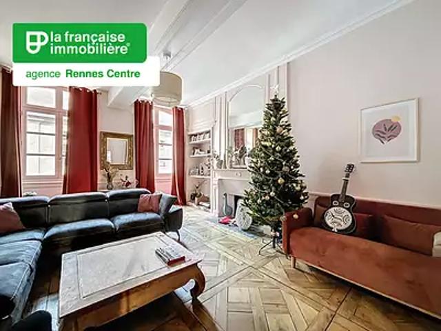 Rennes 35000 Achat / Vente appartement 5 pièces t5 cave