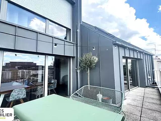 Rennes 35000 Achat / Vente appartement 5 pièces t5 au dernier étage terrasse
