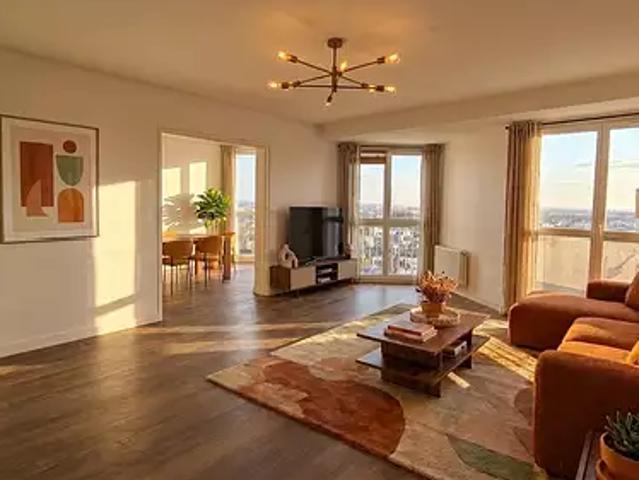 Rennes 35000 Achat / Vente appartement 5 pièces t5 au dernier étage cave