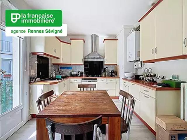 Rennes 35000 Achat / Vente appartement 6 pièces t6 au dernier étage cave