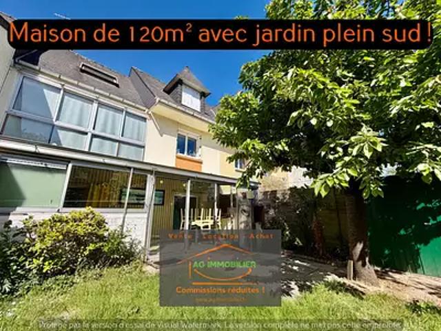 Rennes 35000 Achat / Vente maison 6 pièces t6