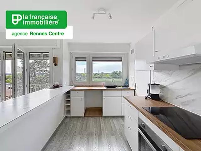 Rennes 35000 Location appartement 4 pièces t4 au dernier étage cave