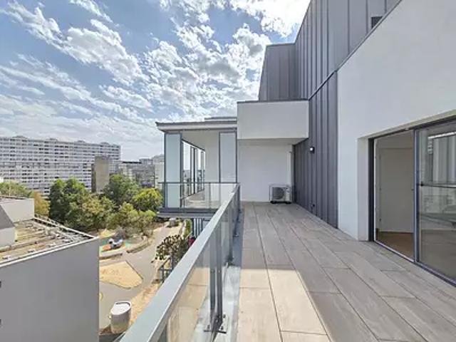 Rennes 35000 Location appartement 6 pièces t6 au dernier étage terrasse
