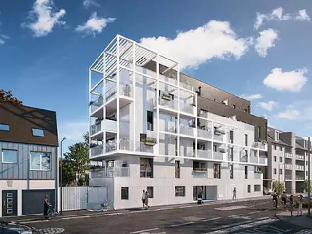 Rennes 35000 Programme neuf appartement neuf à vendre t2 LMNP RT 2012