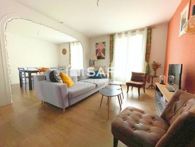 Rennes T4 84m2 garage cave jardin