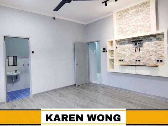 RENOVATEDTAMAN KEMPAS Near Taman Sejati 2 Storey Terrace for Sale