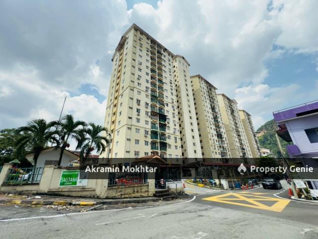Renovated & 1 Covered Parking | Pangsapuri Saujana Gombak, Taman Pinggiran Batu Caves Selangor