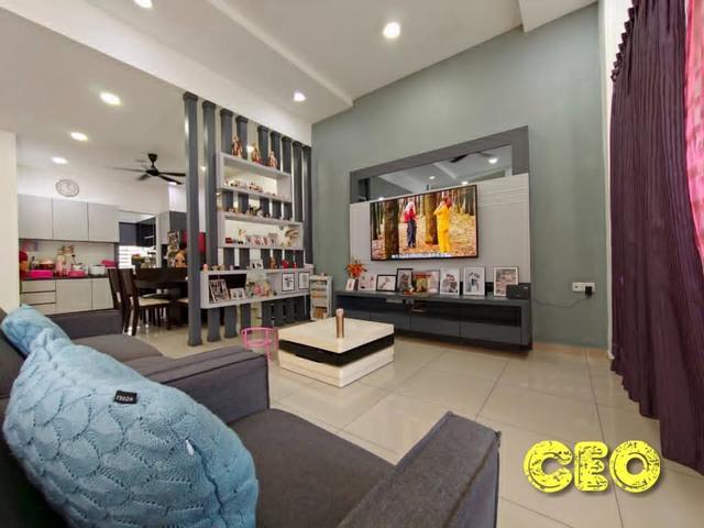 Renovated 22 Ft width 2 storey Terrace at Pearl Garden Pearl City