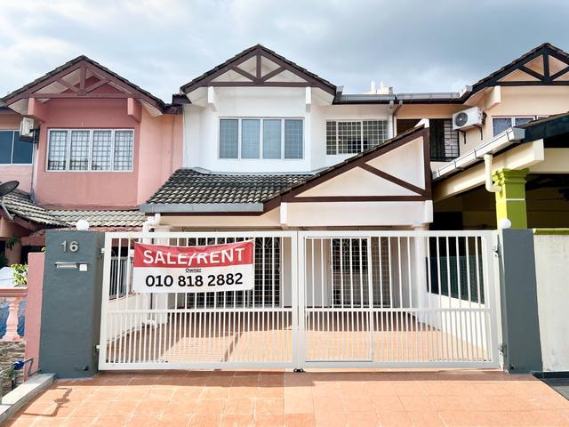 Renovated 2Stry Terraced House with Legal Extension Tmn Bukit Permai